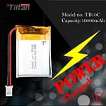 Tiitan 10000mah lithium polymer battery cell