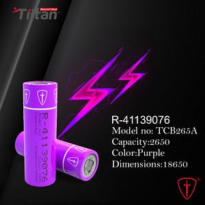 2650mah lithium ion cell