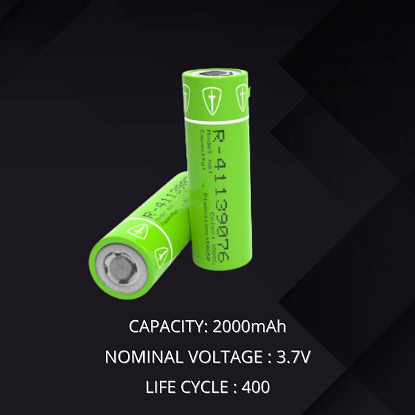 lithium-ion battery Cell 2000mAh